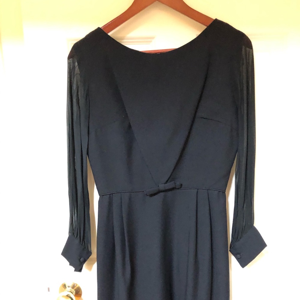 Cute Vintage Longsleeve Mini Dress